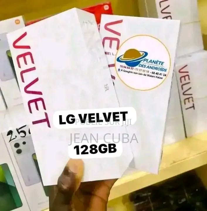 Nouveau LG Velvet 5G 128 GB Blanc