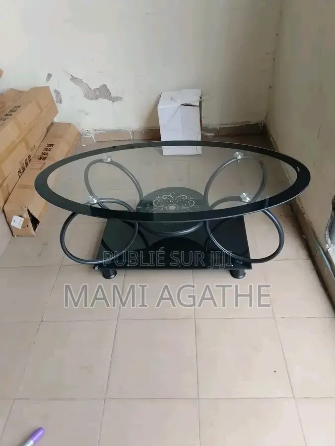Table Centrale Vitrée