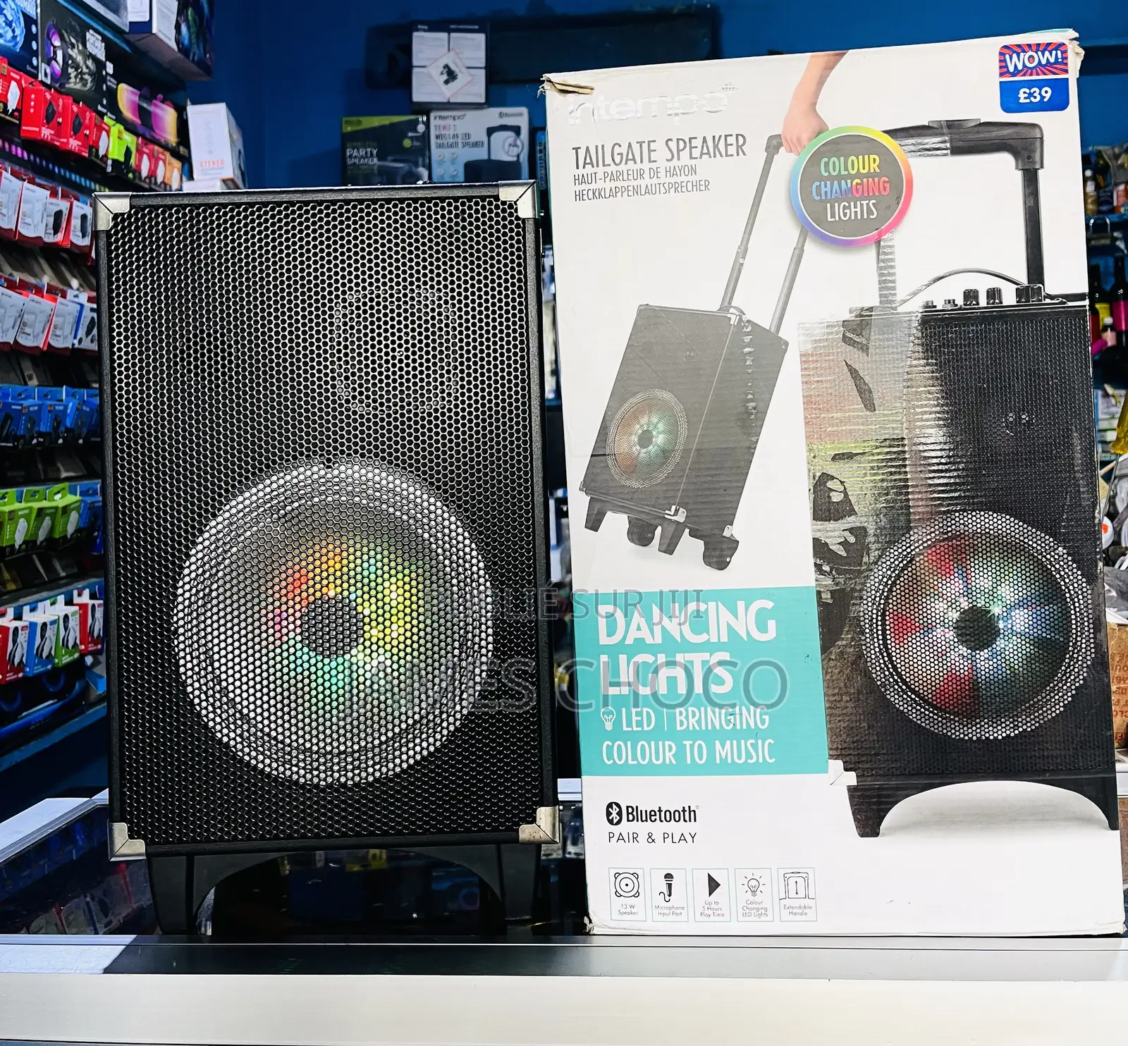 Baffle Portable Bluetooth – Haut-Parleur