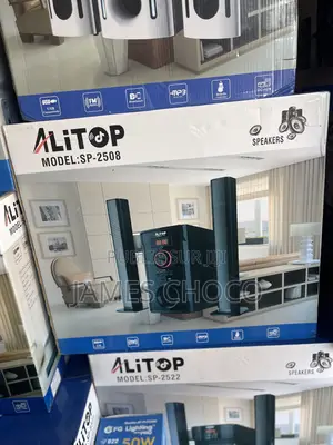 Alitop Woofer Sp- Home Cinéma - Chaîne Hi-Fi - Noir