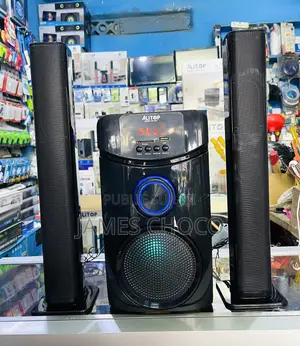 Alitop Woofer Sp-2507 Home Cinéma - Chaîne Hi-Fi - Noir