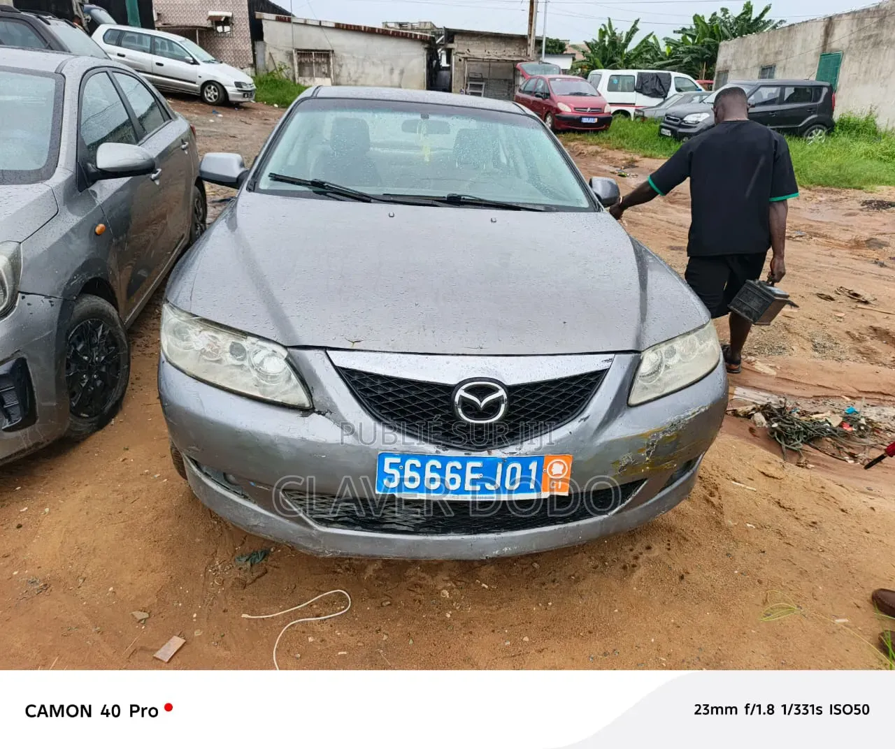Mazda 6 2007 Gris