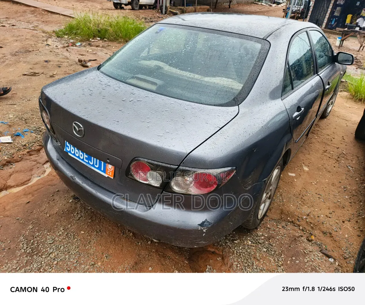 Mazda 6 2007 Gris