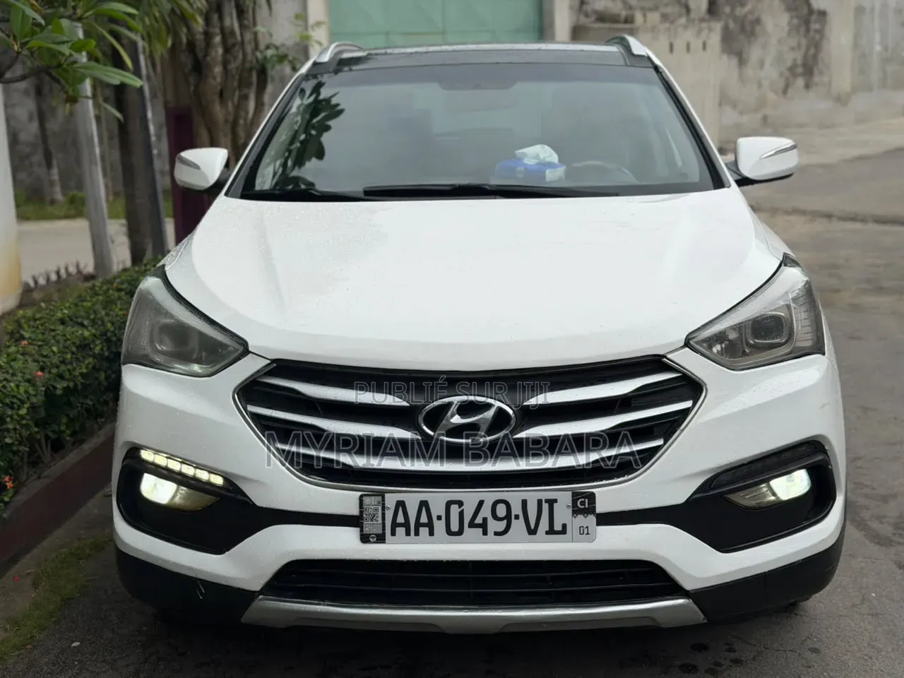 Hyundai Santa Fe 2017 Blanc