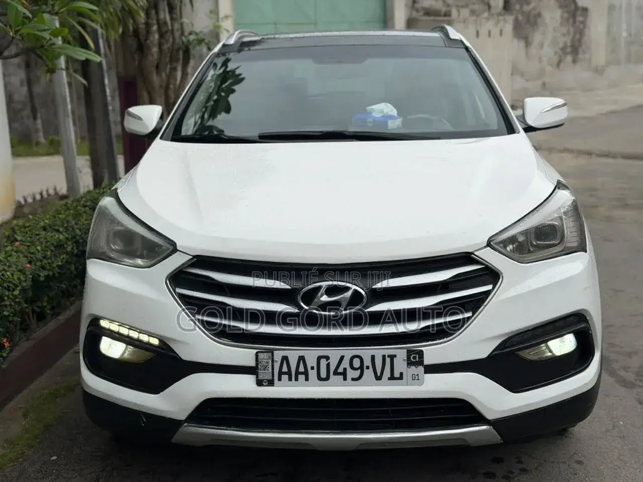 Hyundai Santa Fe 2017 Blanc
