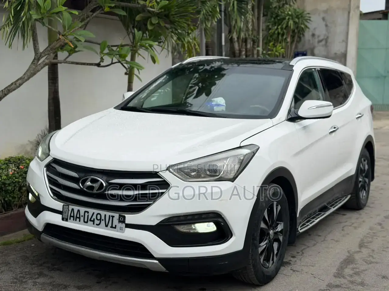 Hyundai Santa Fe 2017 Blanc