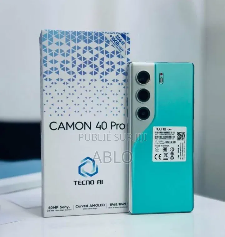 Nouveau Tecno Camon 40 256 GB Autre