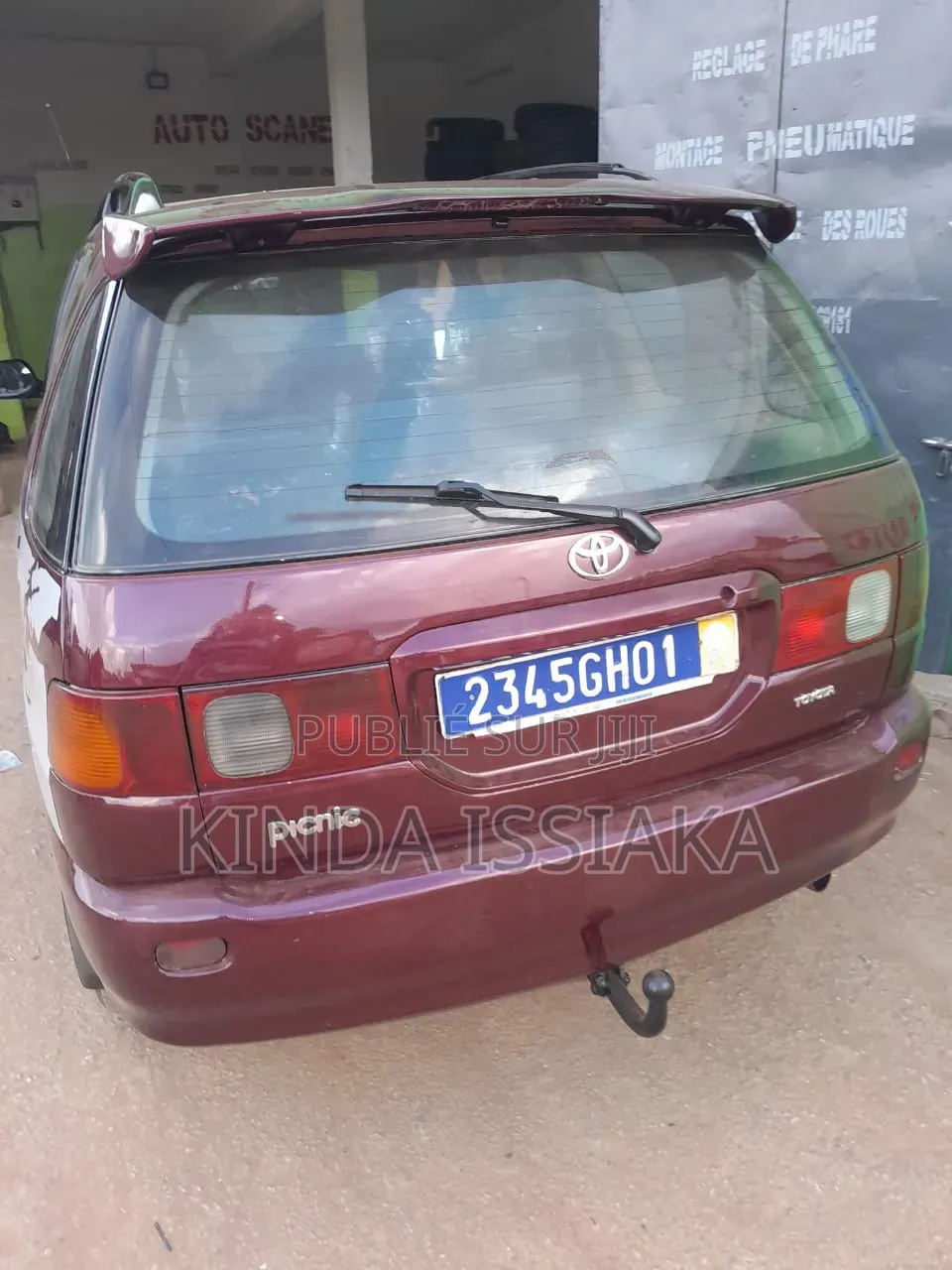 Toyota Picnic 2.0 FWD 2002 Rouge