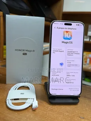 Nouveau Honor Magic8 Pro 512 GB Bronze