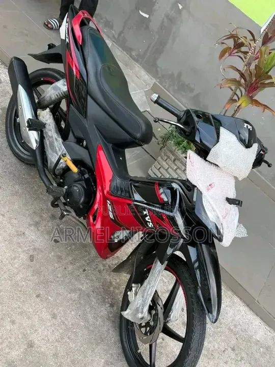 Nouveau TVS Rockz 125 2019 Rouge