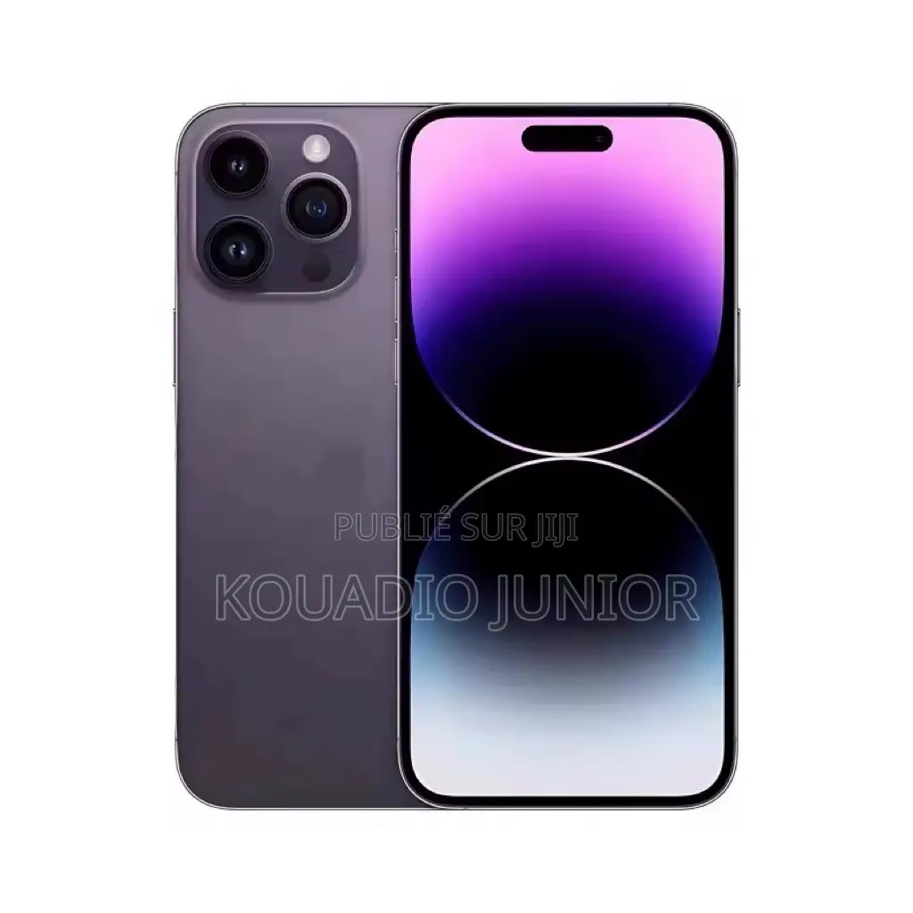 Nouveau Apple iPhone 14 Pro Max 128 GB Noir
