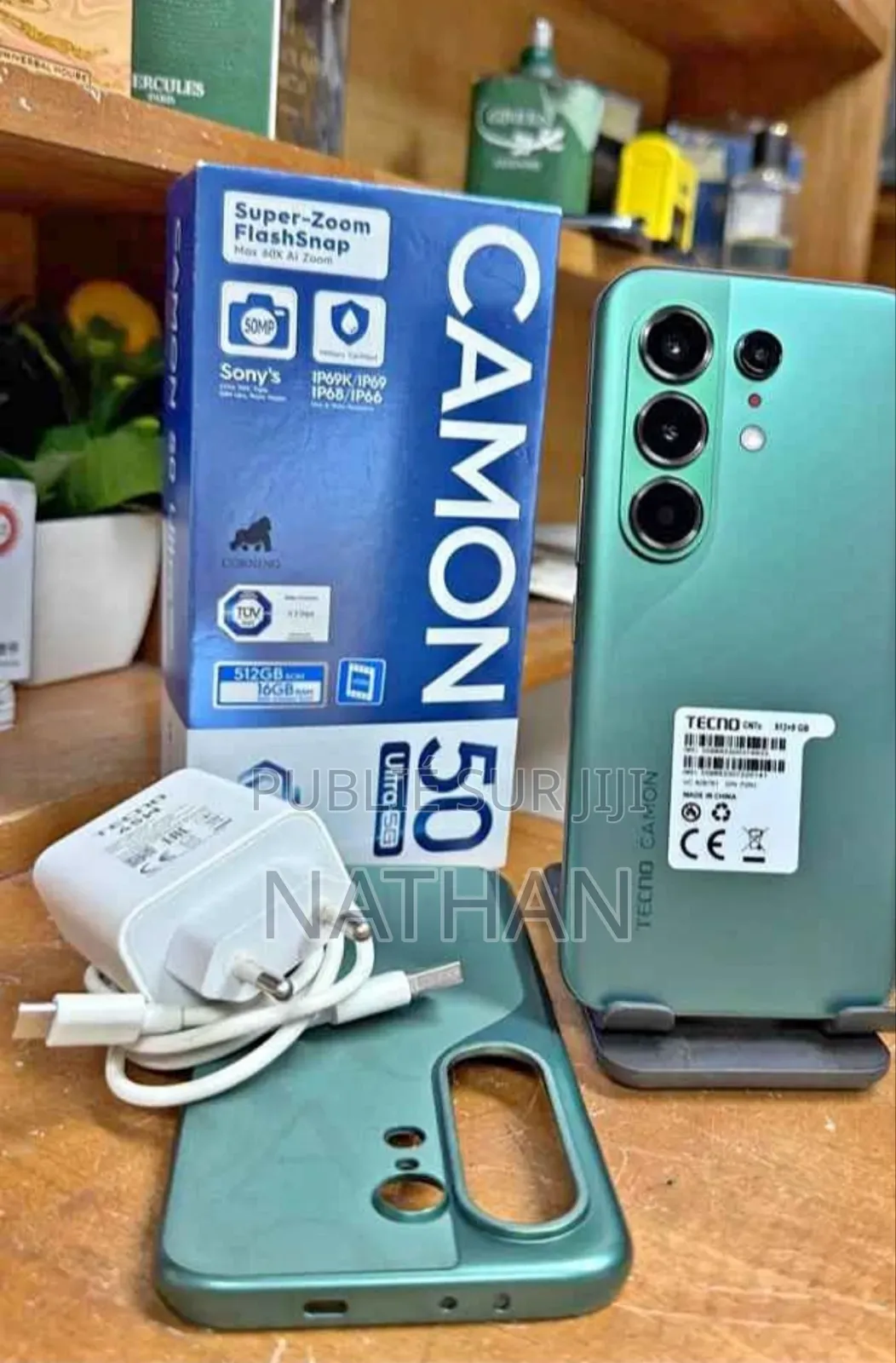 Nouveau Tecno Camon 50 256 GB Vert