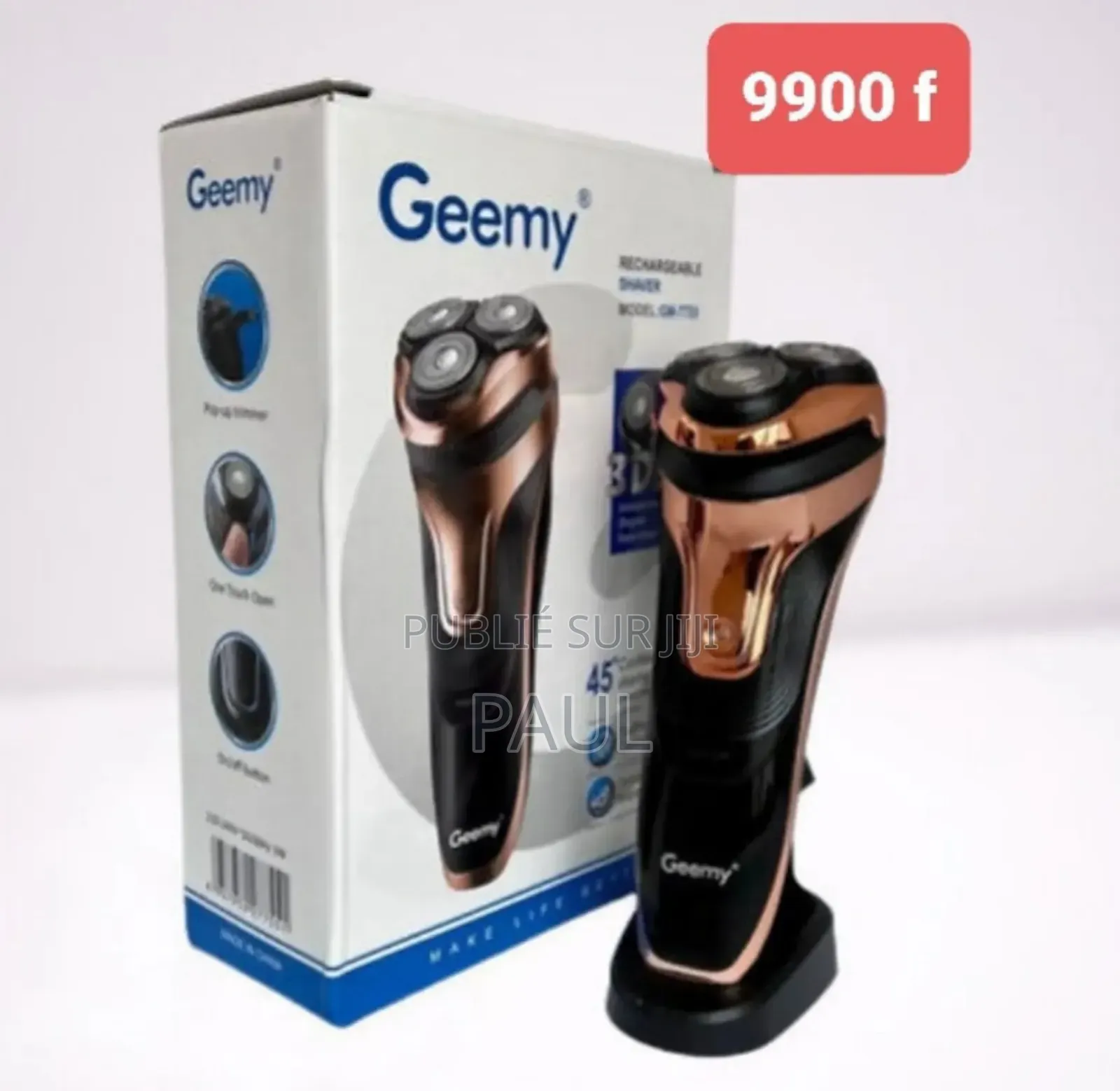 Rasoir Électrique Rechargeable