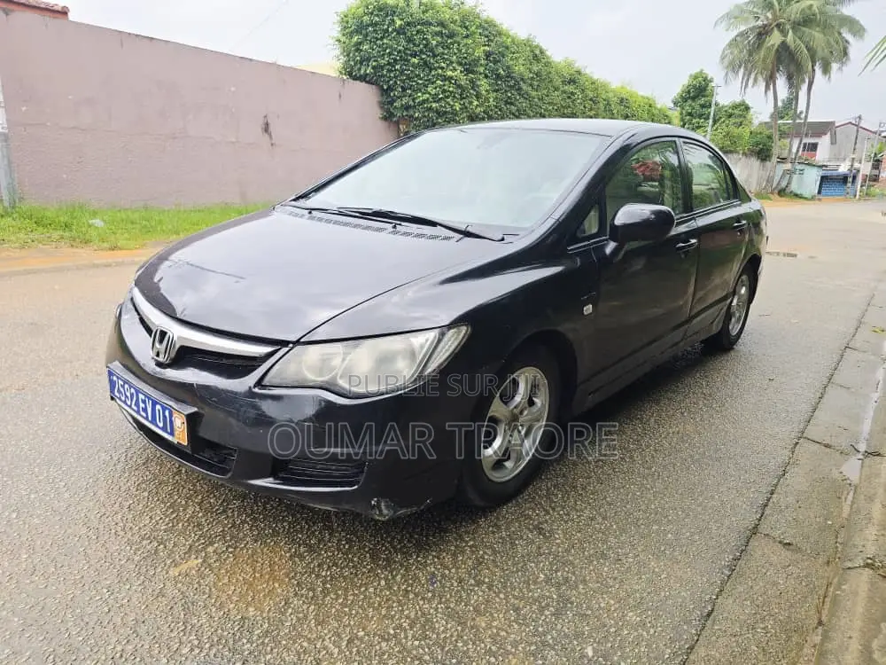 Honda Civic 2008 Bleu