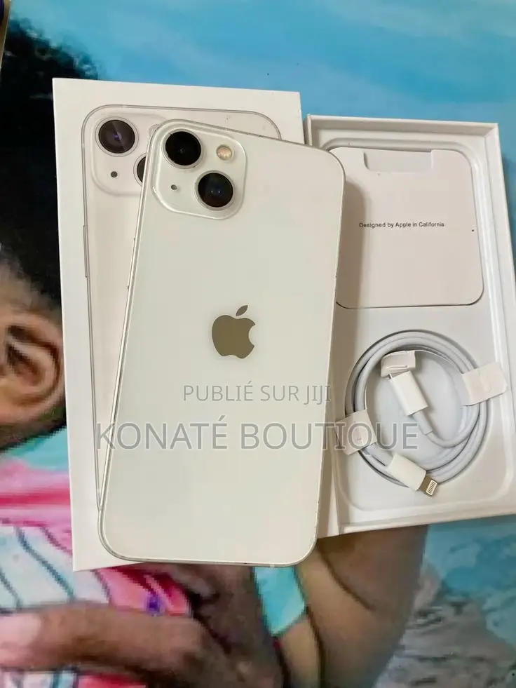 Nouveau Apple iPhone 13 128 GB Blanc