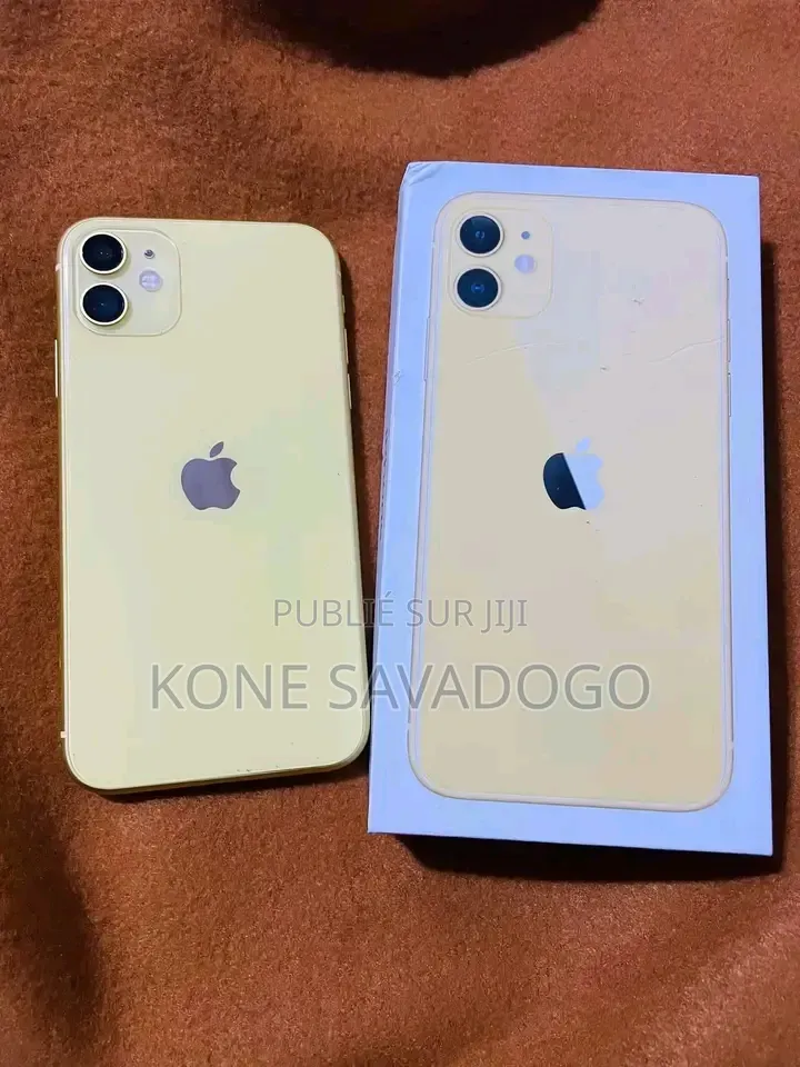 Nouveau Apple iPhone 11 128 GB Jaune