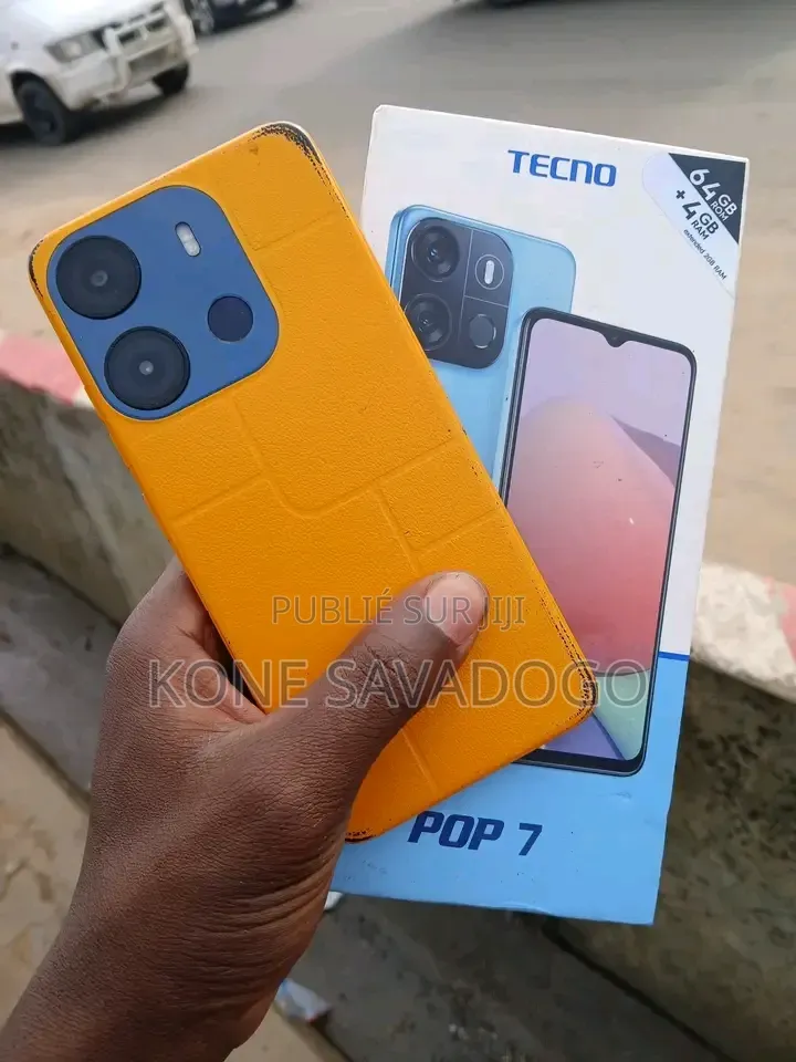 Nouveau Tecno Pop 7 128 GB Orange