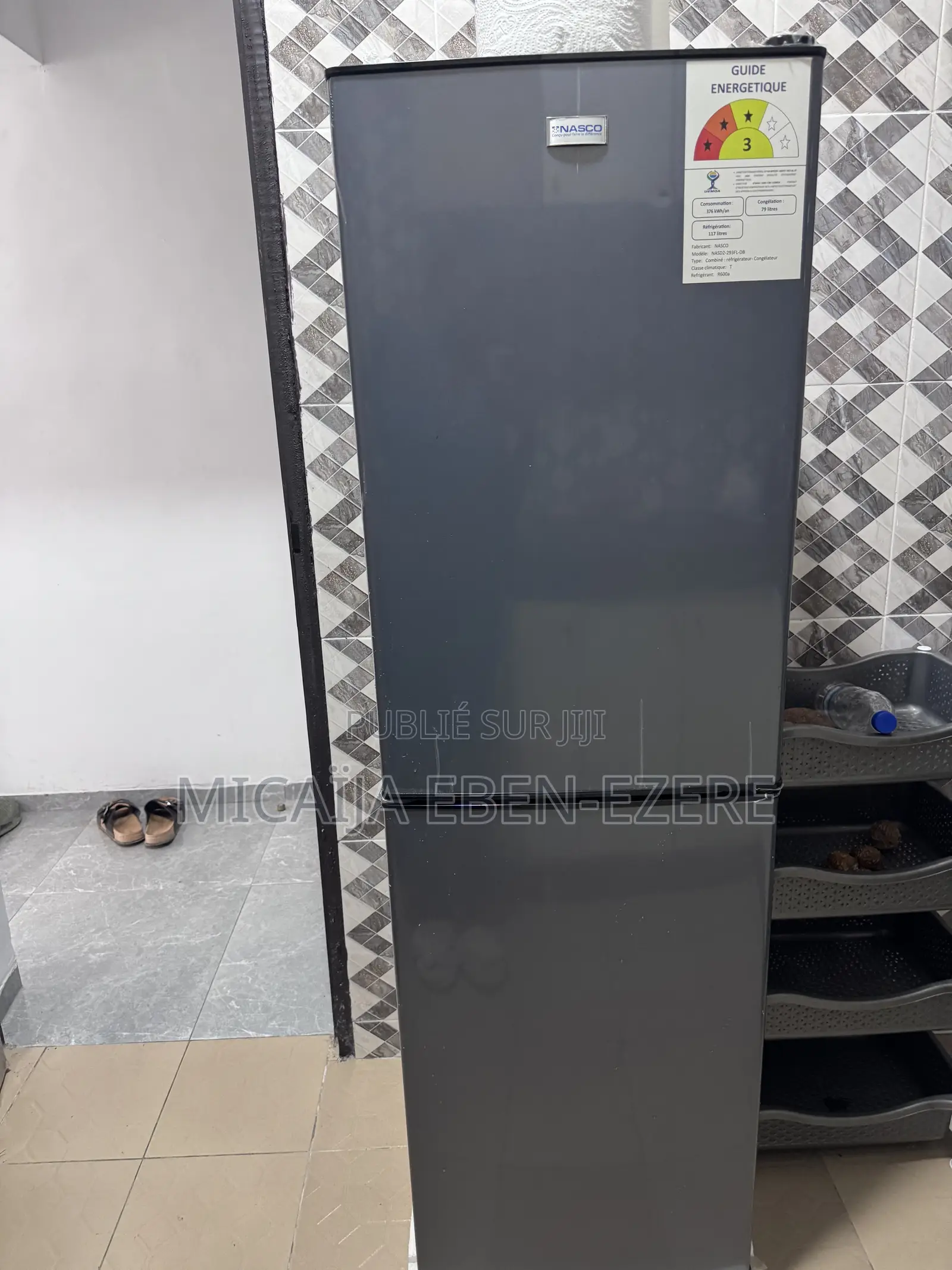 Réfrigérateur Congélateur 293 Litres