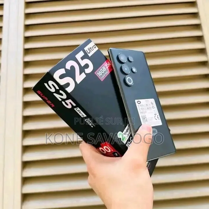 Nouveau Itel S25 Ultra 256 GB Noir