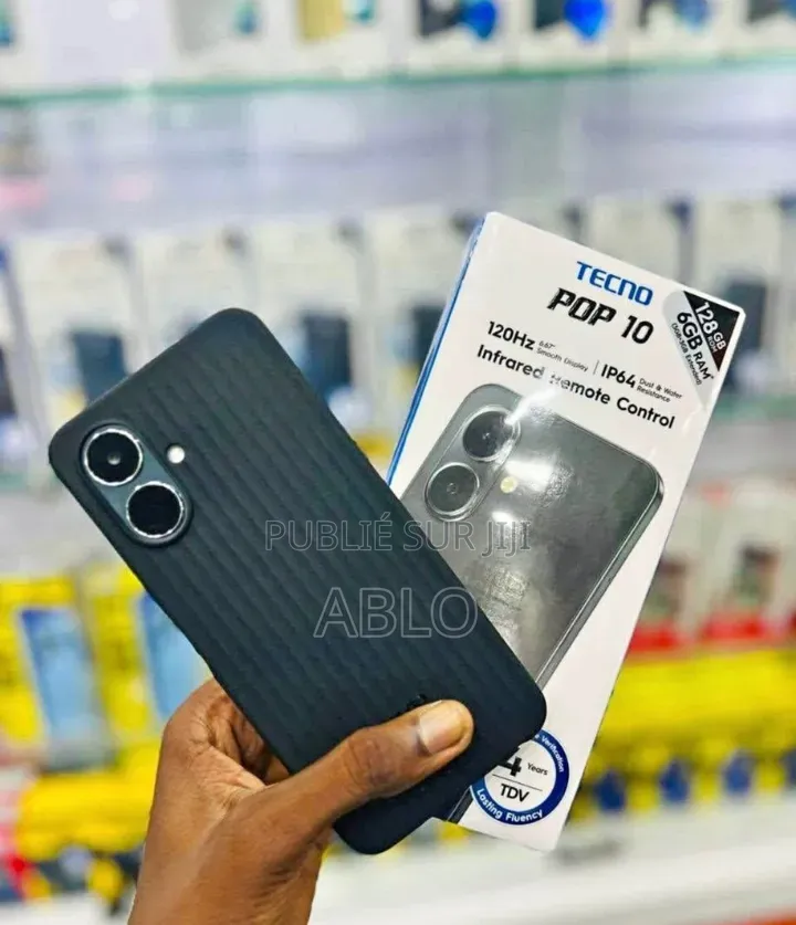 Nouveau Tecno Pop 10 128 GB Bleu