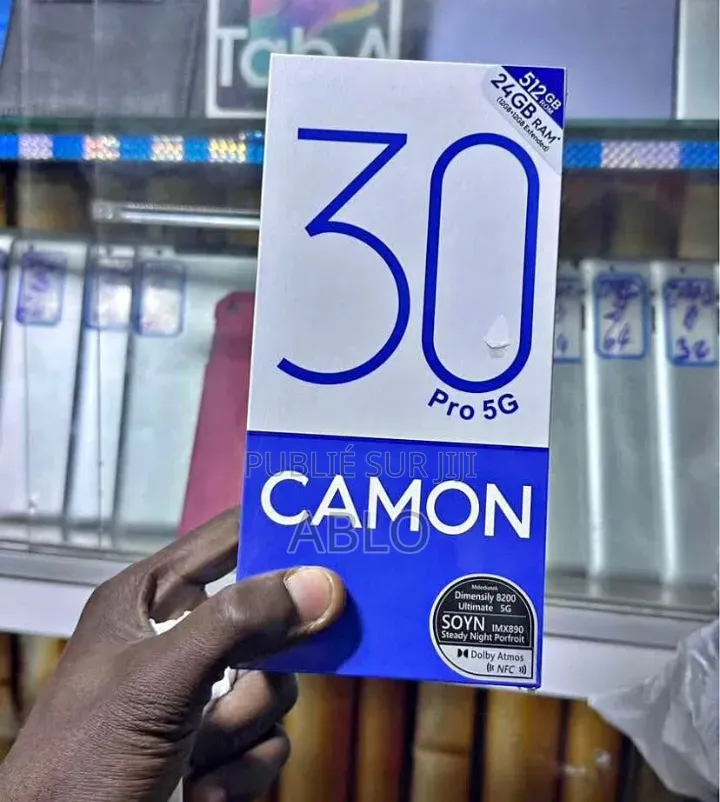 Nouveau Tecno Camon 30 256 GB Vert