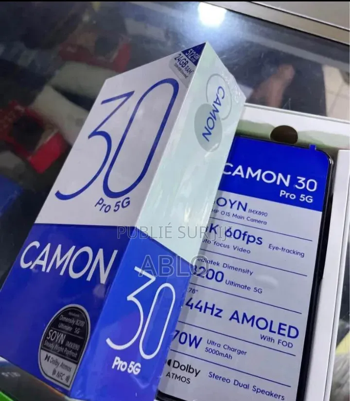Nouveau Tecno Camon 30 256 GB Vert
