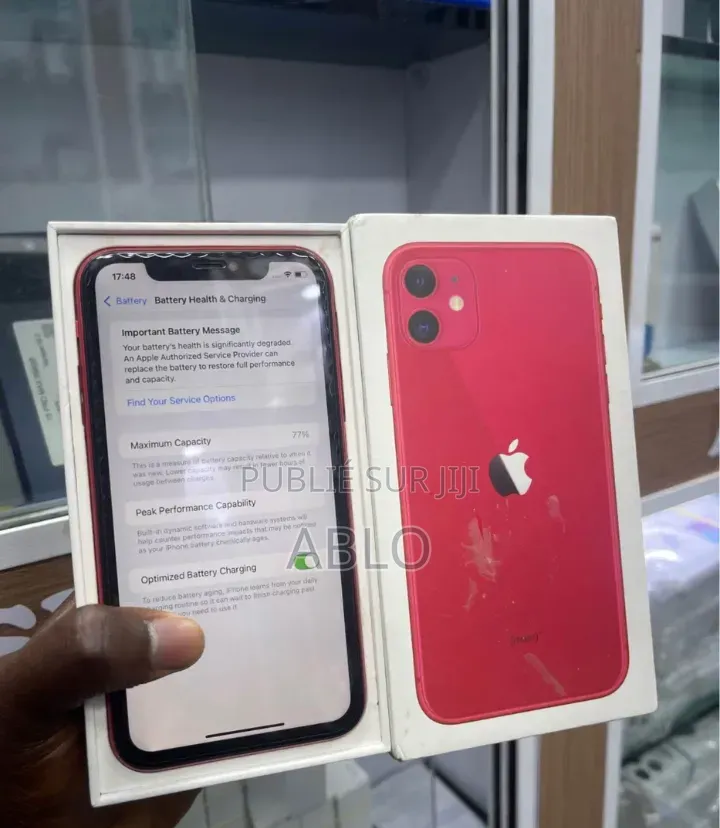 Nouveau Apple iPhone 11 128 GB Rouge
