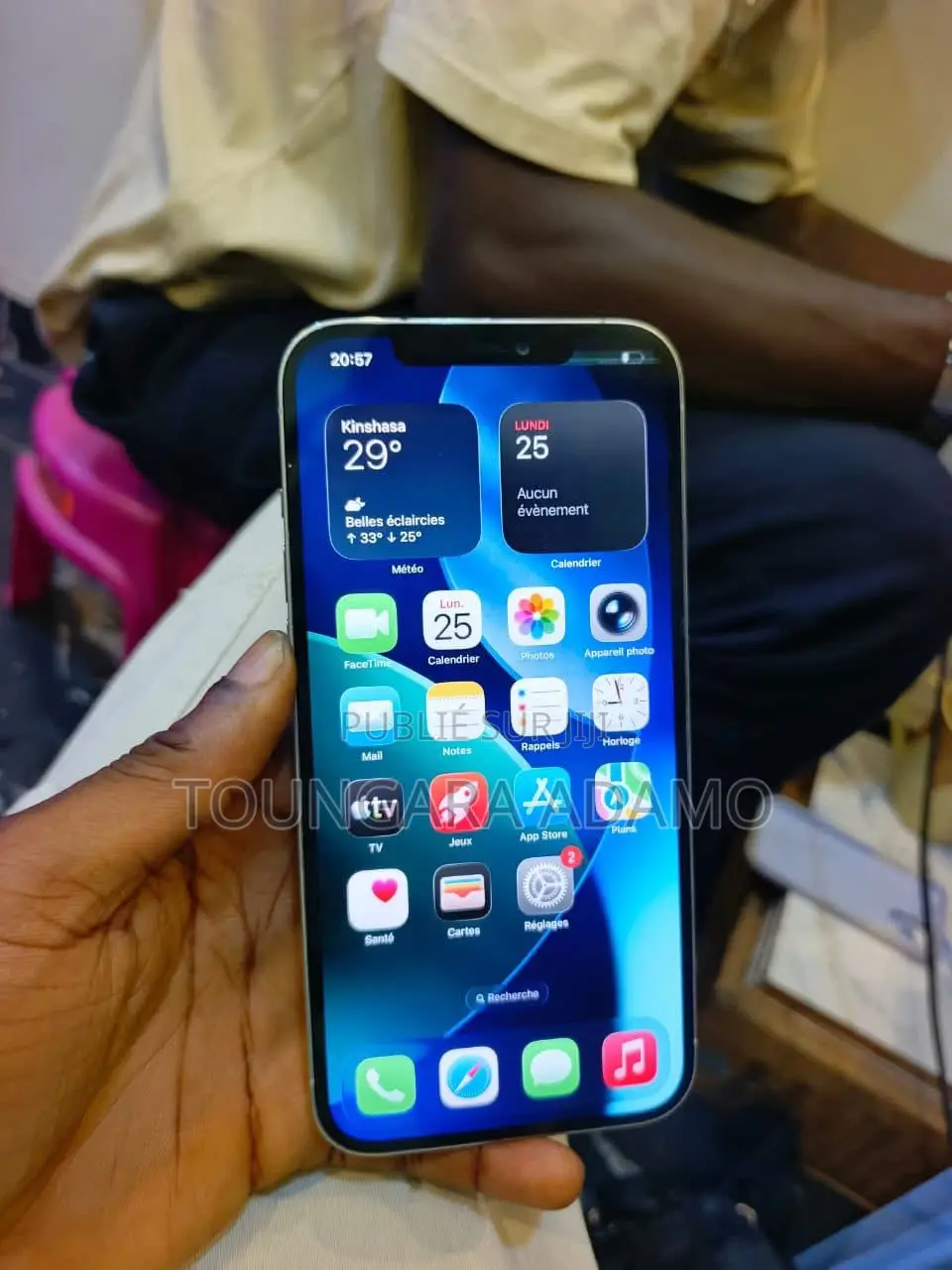 Nouveau Apple iPhone 12 Pro Max 256 GB Blanc