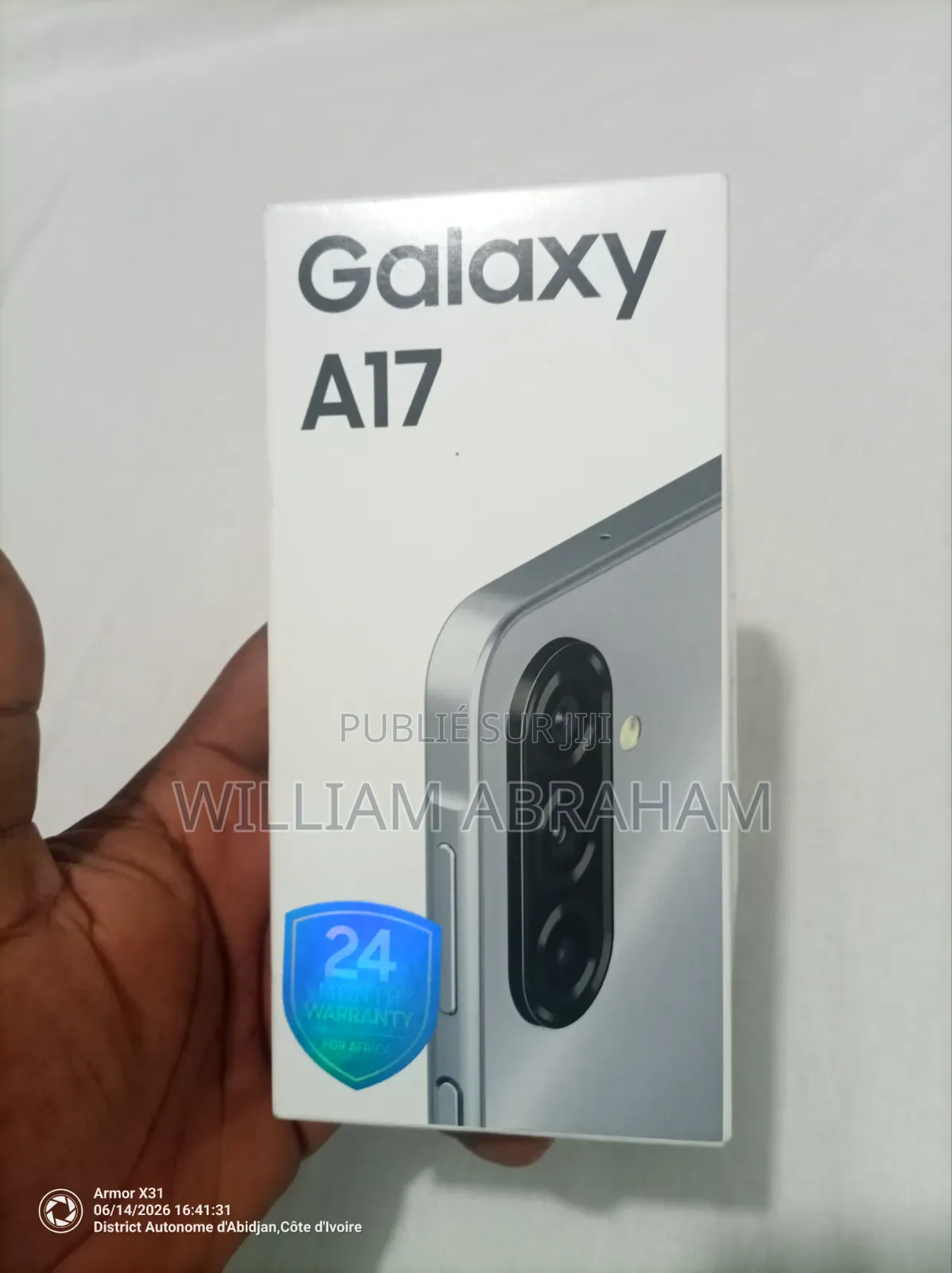 Nouveau Samsung Galaxy A17 256 GB Gris