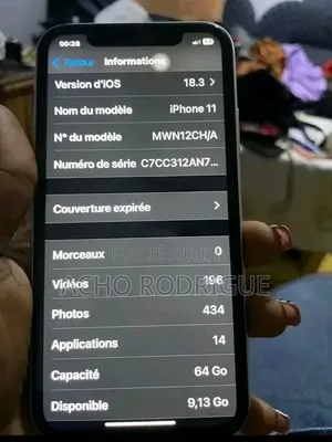 Nouveau Apple iPhone 11 128 GB Blanc