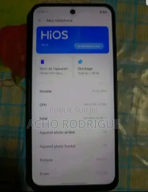 Nouveau Infinix Smart 10 Plus 128 GB Doré