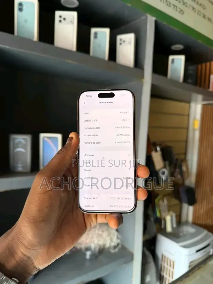 Nouveau Apple iPhone 16 Pro 256 GB Or rose