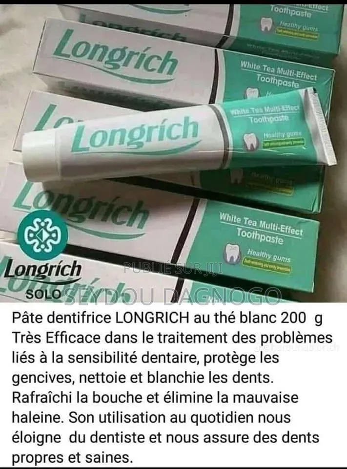 Pâte Dentifrice Longrich