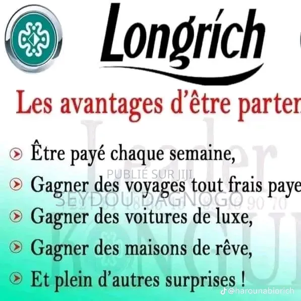 Pâte Dentifrice Longrich