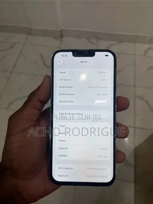 Nouveau Apple iPhone 13 Pro Max 128 GB Blanc
