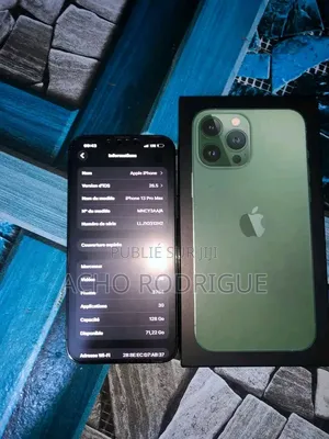 Nouveau Apple iPhone 13 Pro Max 128 GB Vert