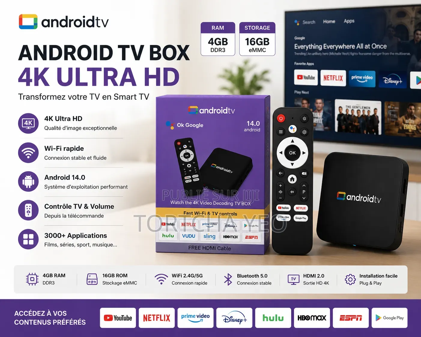 Smart Box Android 14 — Ta Tv Devient Intelligente !