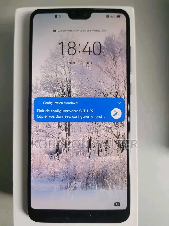 Nouveau Huawei P20 Pro 128 GB Noir