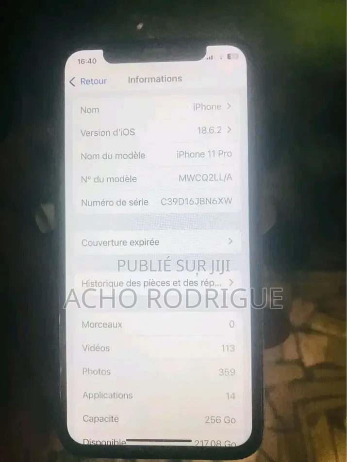 Nouveau Apple iPhone 11 Pro 256 GB Bronze