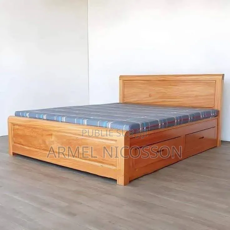 Lit en Bois