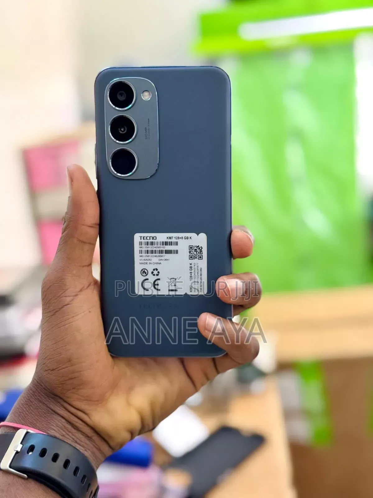 Nouveau Tecno Spark 40 Pro+ 256 GB Noir