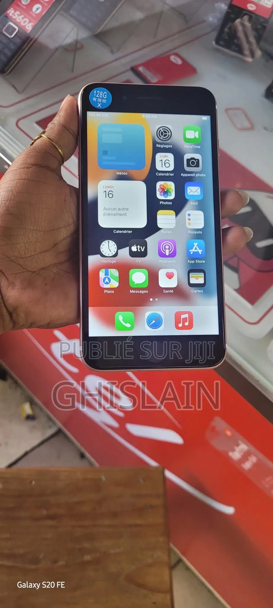 Nouveau Apple iPhone 6 Plus 128 GB Blanc