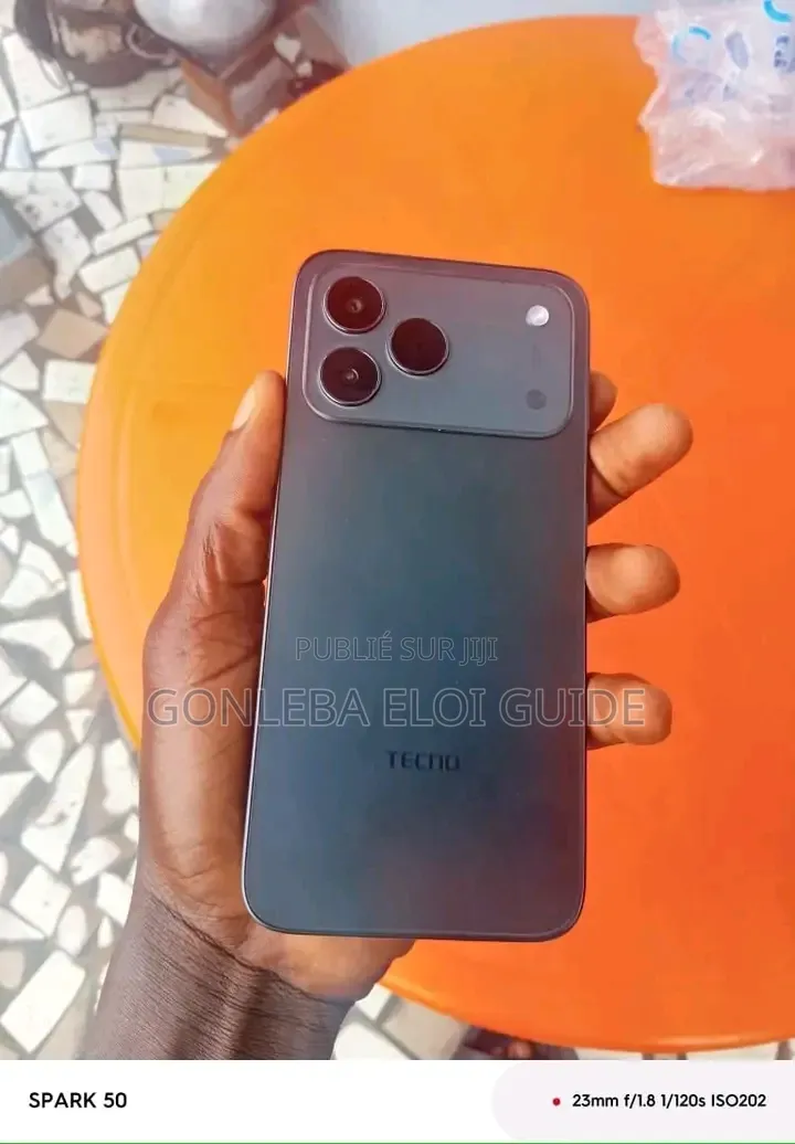 Nouveau Tecno Spark 50 128 GB Noir