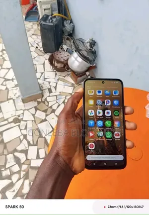 Nouveau Tecno Spark 50 128 GB Noir