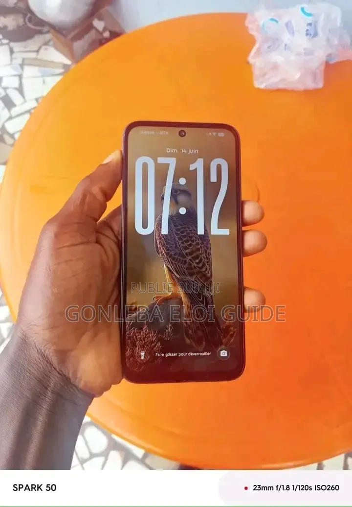 Nouveau Tecno Spark 50 128 GB Noir