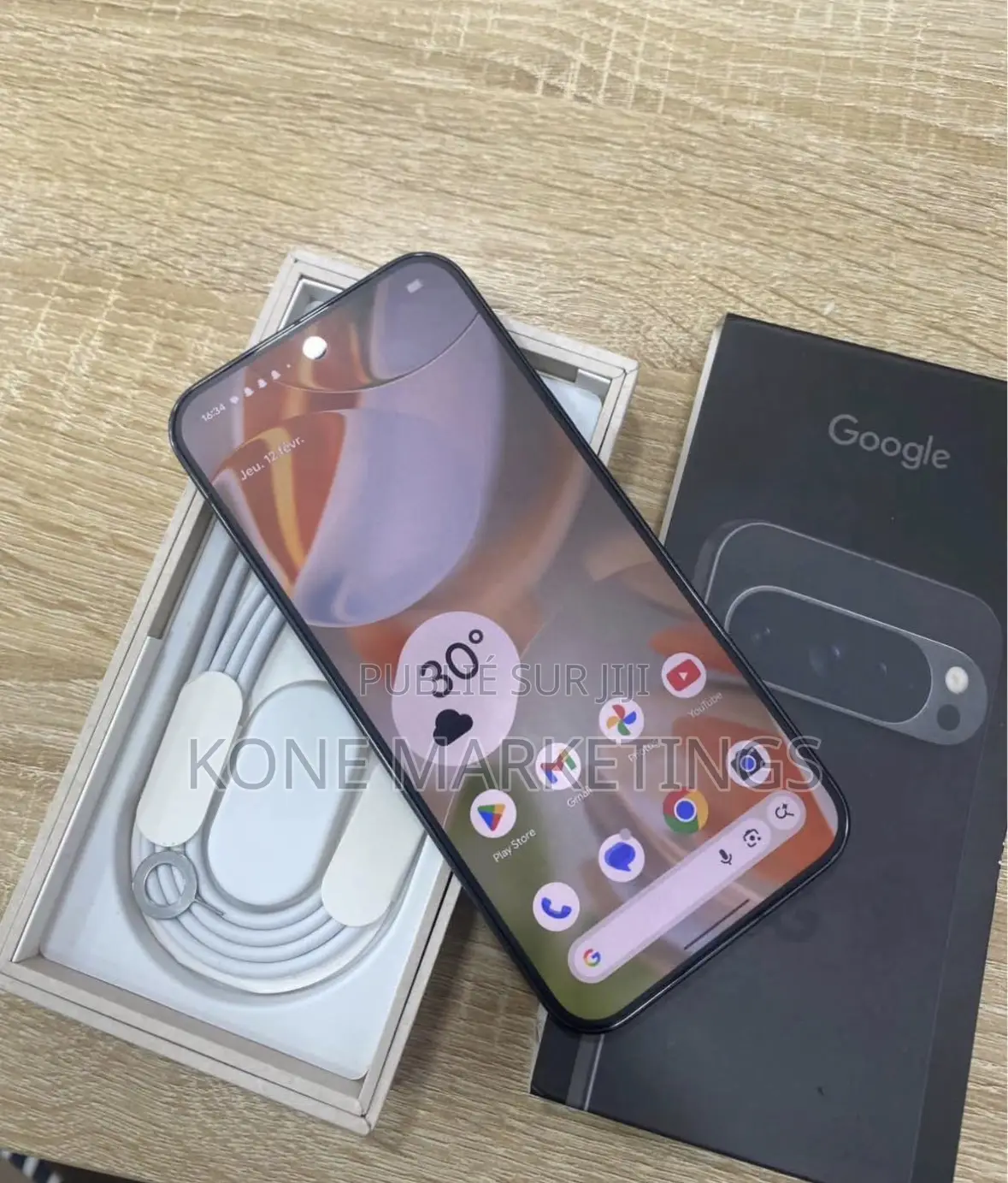 Nouveau Google Pixel 9 Pro XL 256 GB Noir
