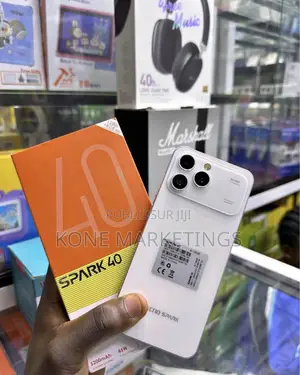 Nouveau Tecno Spark 40 256 GB Blanc