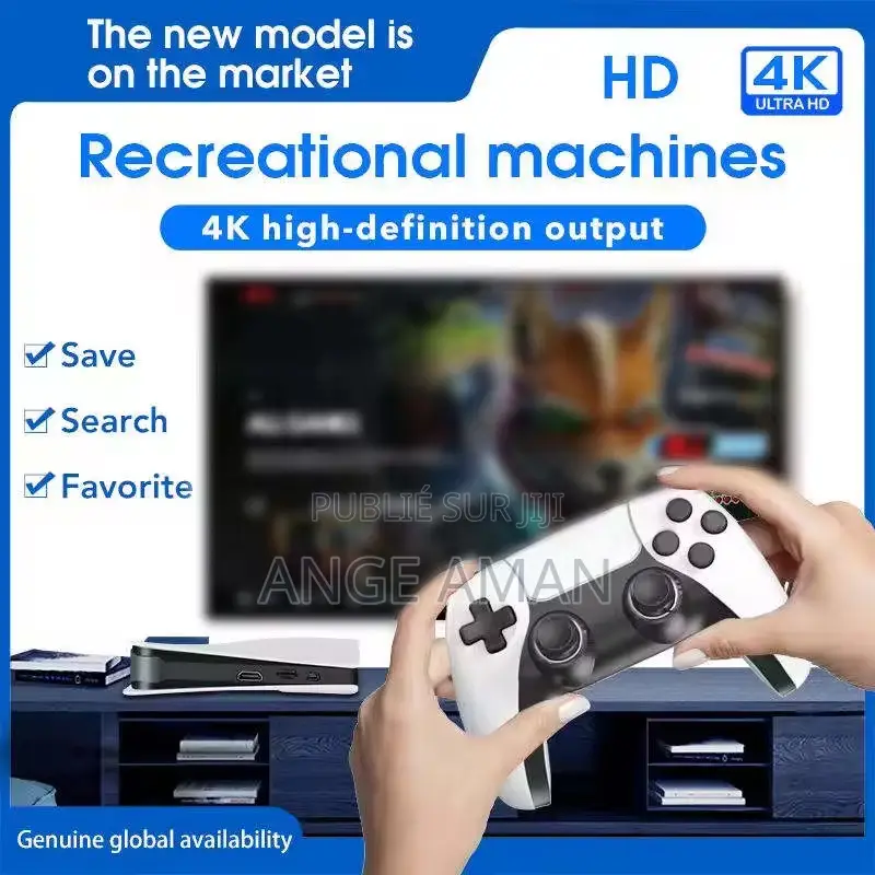 Console De Jeux Rétro Rs5 Portable Hd