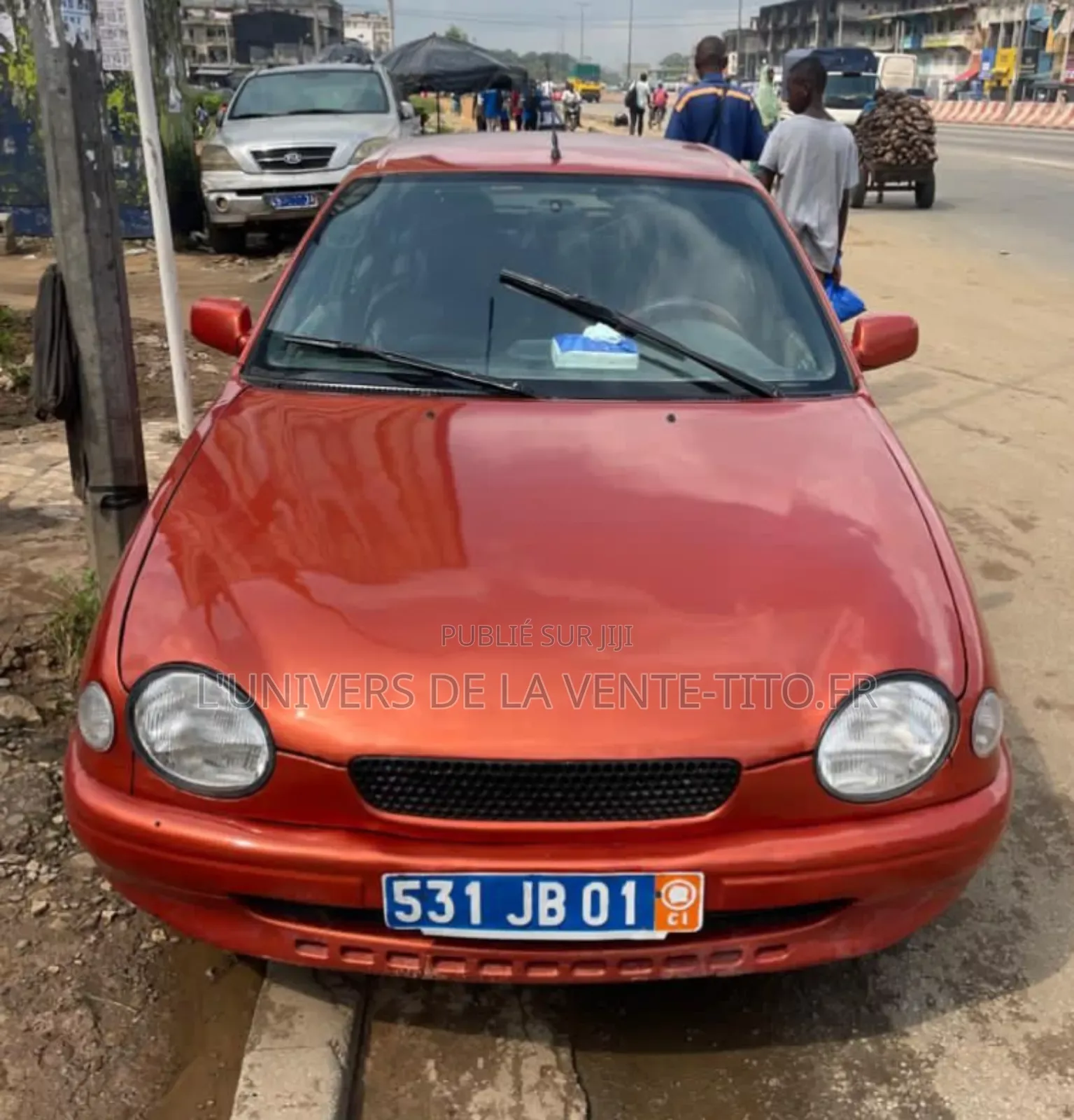 Toyota Corolla 1.4 Sedan 2002 Orange