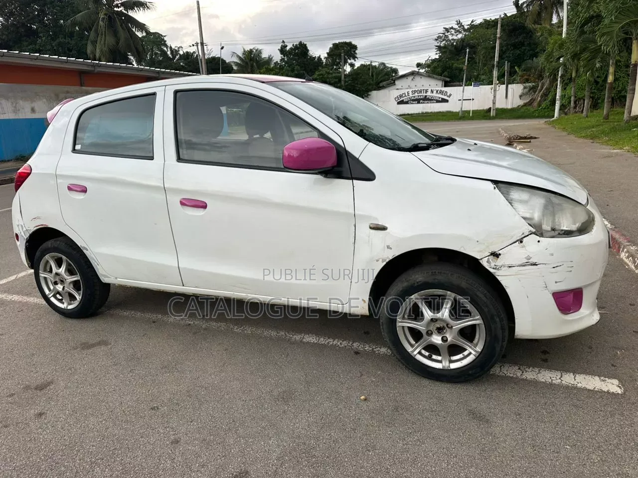 Mitsubishi Mirage 2014 Blanc
